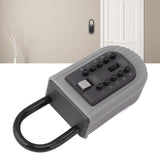 Key Lock Box Code Access Weather Resistant Wall Mount Safety Lock Box Key Lockbox with Hook for Home Car