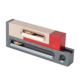 JF06 Table Saw Slot Adjuster Mortise and Tenon Tool Woodworking Movable Measuring Block - Side View