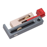JF06 Table Saw Slot Adjuster Mortise and Tenon Tool Woodworking Movable Measuring Block