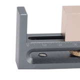JF06 Table Saw Slot Adjuster Mortise and Tenon Tool Woodworking Movable Measuring Block - Extra Image