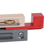 JF06 Table Saw Slot Adjuster Mortise and Tenon Tool Woodworking Movable Measuring Block