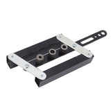 Hole Punch Locator Self Centering Doweling Jig Adjustable Drilling Guide Template DIY Woodworking Tool Kit - Front View