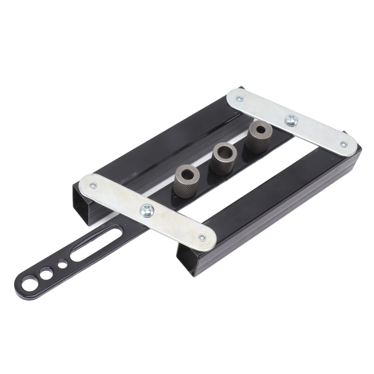 Hole Punch Locator Self Centering Doweling Jig Adjustable Drilling Guide Template DIY Woodworking Tool Kit