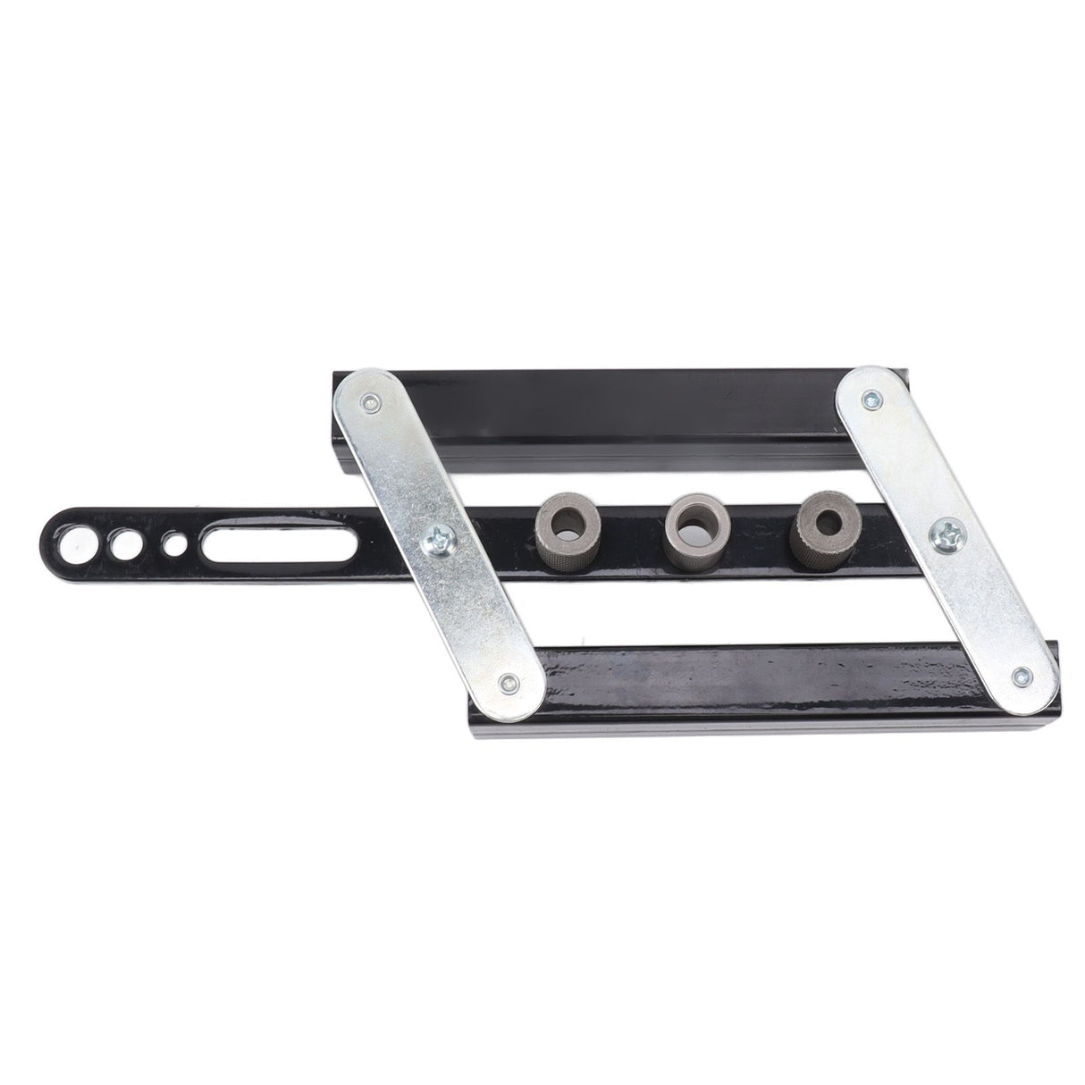 Hole Punch Locator Self Centering Doweling Jig Adjustable Drilling Guide Template DIY Woodworking Tool Kit