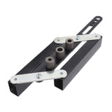 Hole Punch Locator Self Centering Doweling Jig Adjustable Drilling Guide Template DIY Woodworking Tool Kit