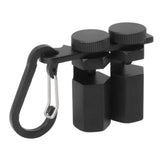 Stair Gauge Knob Aluminium Alloy Framing Square Stops Stair Gauge Knobs Stair Stringer Layout Tool Black - Front View