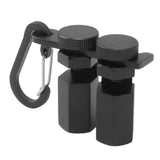 Stair Gauge Knob Aluminium Alloy Framing Square Stops Stair Gauge Knobs Stair Stringer Layout Tool Black - Side View
