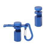 Stair Gauge Knob Aluminium Alloy Framing Square Stops Stair Gauge Knobs Stair Stringer Layout Tool Blue - Low Angle