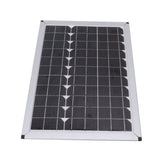Solar Panel 100W 18V Monocrystalline Silicon 15.7in Long 10.8in Wide Portable Solar Panel Charger for Car Laptop Lamp