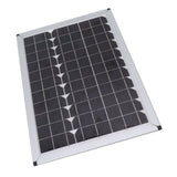 Solar Panel 100W 18V Monocrystalline Silicon 15.7in Long 10.8in Wide Portable Solar Panel Charger for Car Laptop Lamp