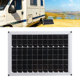 100W 18V Portable Solar Panel Kit 100 Watt 18 Volt Monocrystalline Portable Solar Panel for Automobiles Ships Airplanes Outdoor Agriculture Planting Tourism - Extra Image