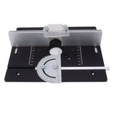 Router Table Insert Board Aluminum Alloy Steel Height Adjustable Milling Trimming Machine Insert Plate