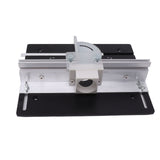 Router Table Insert Board Aluminum Alloy Steel Height Adjustable Milling Trimming Machine Insert Plate