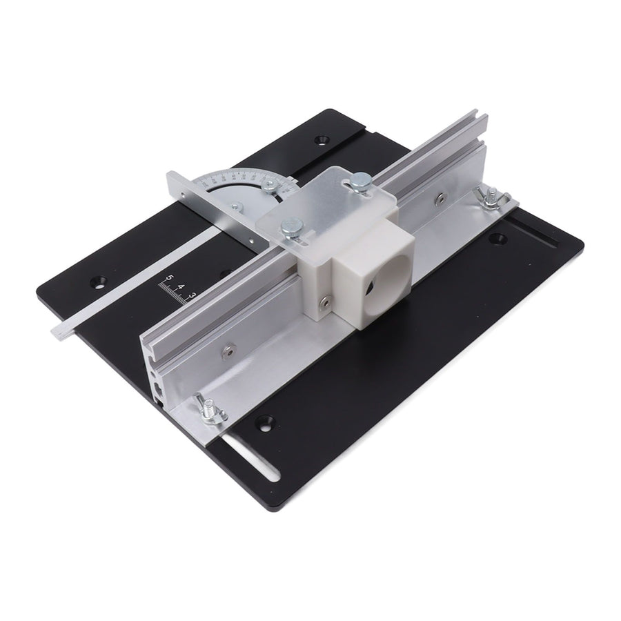 Router Table Insert Board Aluminum Alloy Steel Height Adjustable Milling Trimming Machine Insert Plate