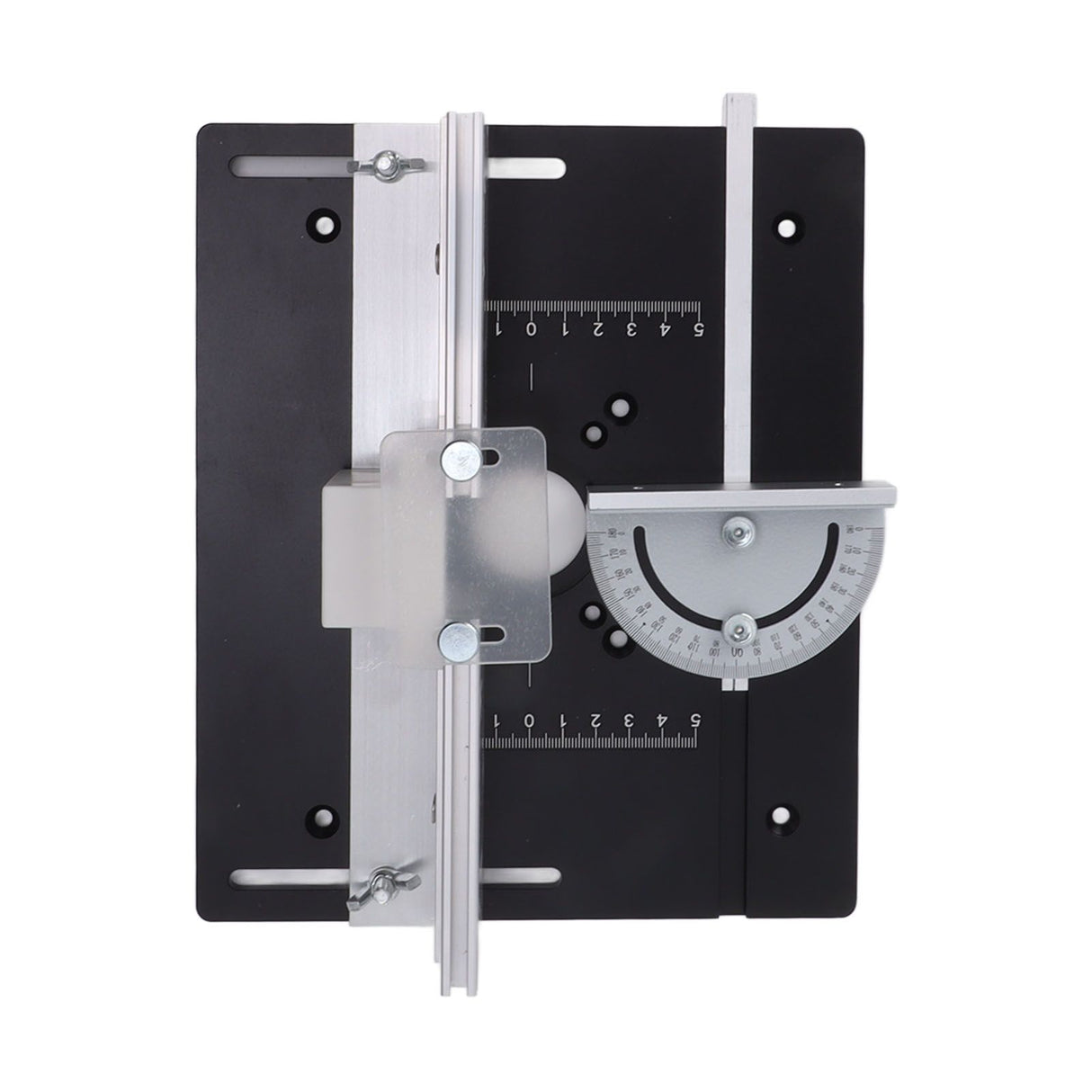 Router Table Insert Board Aluminum Alloy Steel Height Adjustable Milling Trimming Machine Insert Plate