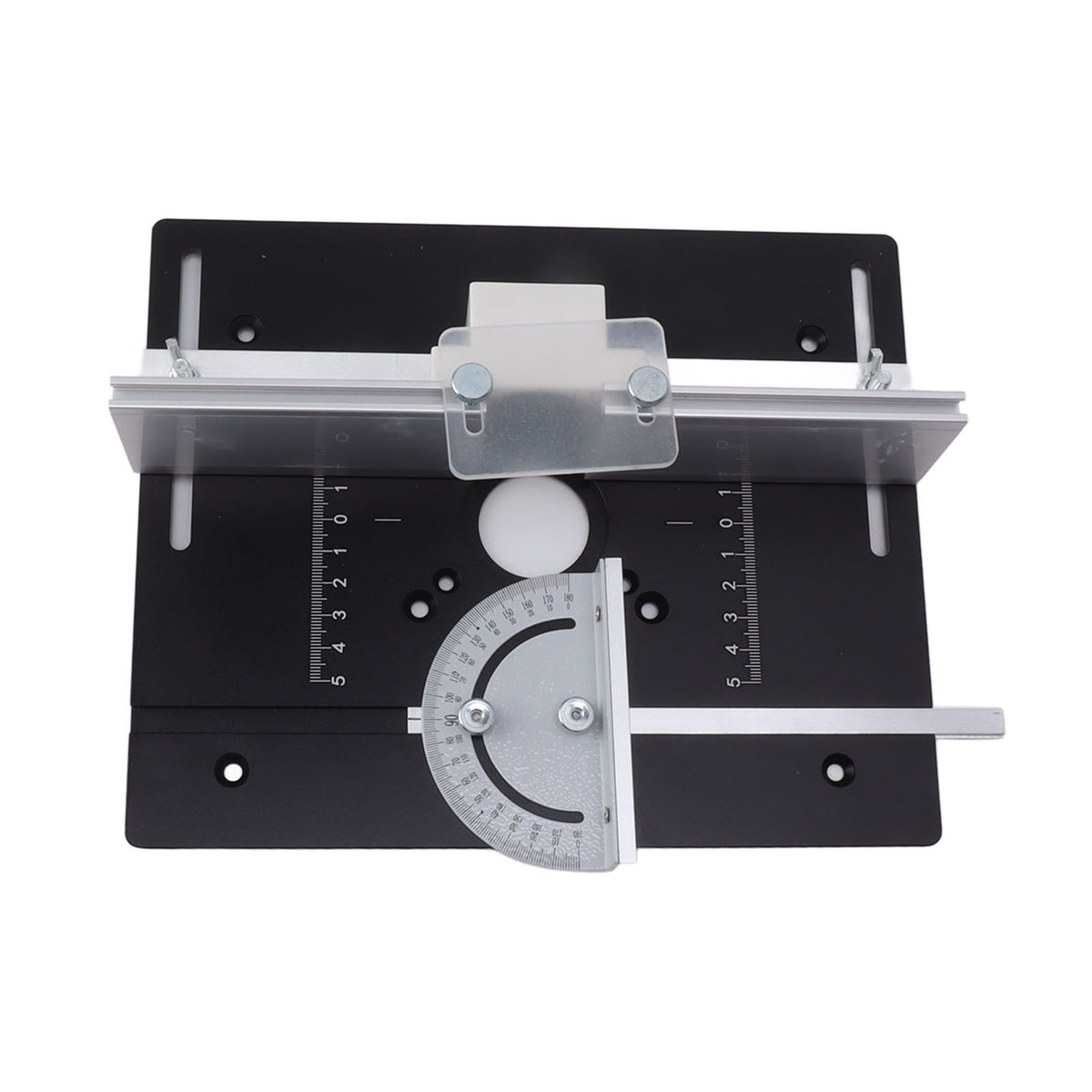 Router Table Insert Board Aluminum Alloy Steel Height Adjustable Milling Trimming Machine Insert Plate