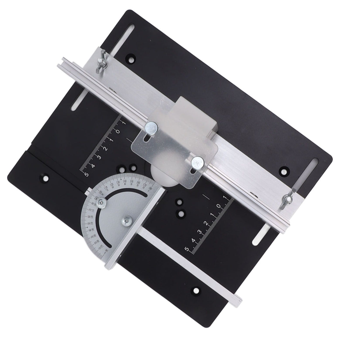 Router Table Insert Board Aluminum Alloy Steel Height Adjustable Milling Trimming Machine Insert Plate