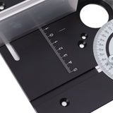 Router Table Insert Board Aluminum Alloy Steel Height Adjustable Milling Trimming Machine Insert Plate - Extra Image