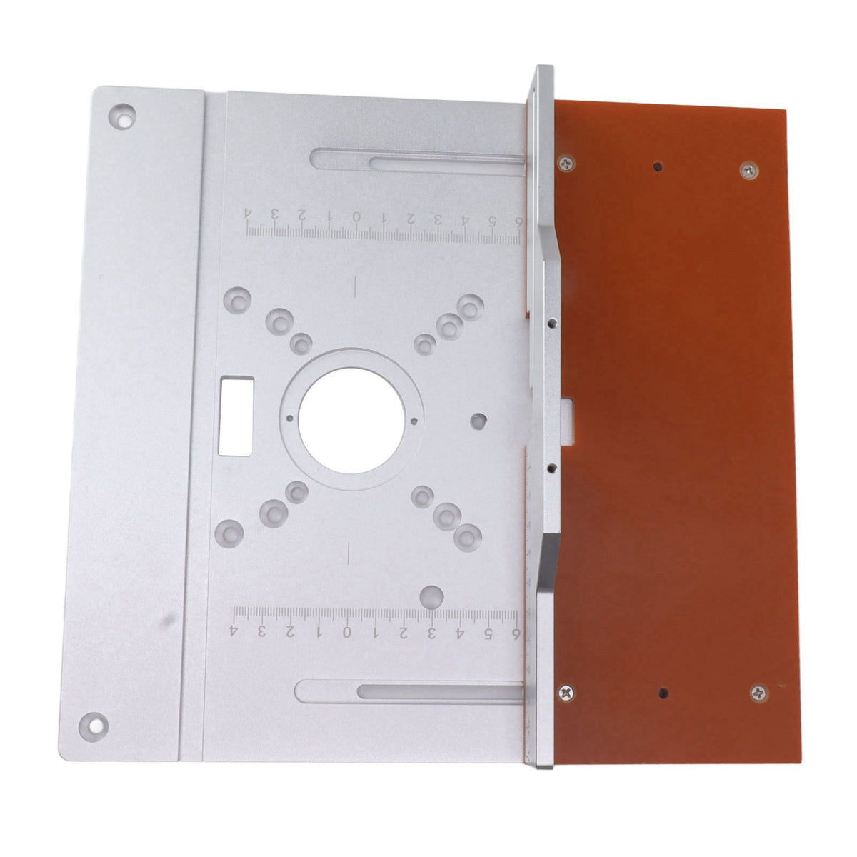 Aluminium Router Table Insert Plate Table for Woodworking Benches Router Plate Wood Tools Milling Trimming Machine