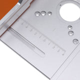 Aluminium Router Table Insert Plate Table for Woodworking Benches Router Plate Wood Tools Milling Trimming Machine