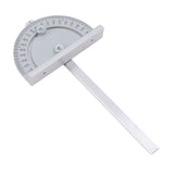 180 Degree Protractor Woodworking Engraving Protractor Aluminum Alloy Protractor - Front View