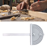 180 Degree Protractor Woodworking Engraving Protractor Aluminum Alloy Protractor - Extra Image