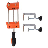 Mini Table Clamp Universal 360 Degree Rotation Multifunctional Steel Small Bench Clamp Vise Clamp - 45-Degree Angle