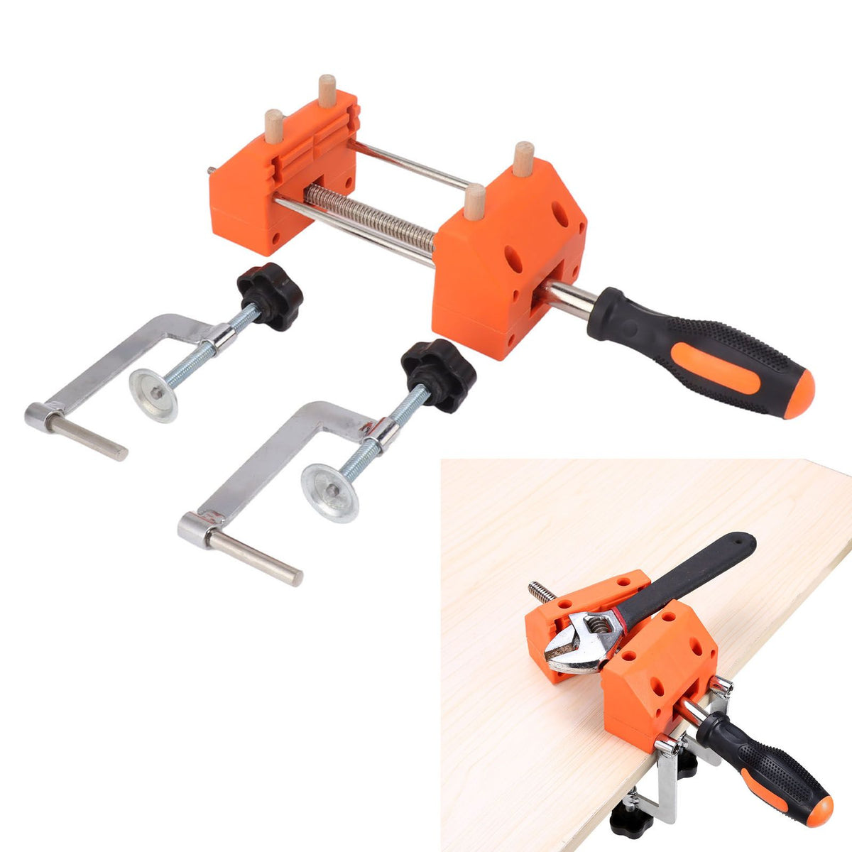 Mini Table Clamp Universal 360 Degree Rotation Multifunctional Steel Small Bench Clamp Vise Clamp