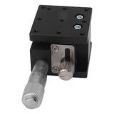 Manual Linear Stage Aluminum Alloy Z Axes Slide Table 19.6N Bearing for Alignment Positioning - Front View
