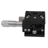 Manual Linear Stage Aluminum Alloy Z Axes Slide Table 19.6N Bearing for Alignment Positioning - Side View