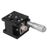 Manual Linear Stage Aluminum Alloy Z Axes Slide Table 19.6N Bearing for Alignment Positioning