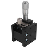 Manual Linear Stage Aluminum Alloy Z Axes Slide Table 19.6N Bearing for Alignment Positioning