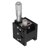 Manual Linear Stage Aluminum Alloy Z Axes Slide Table 19.6N Bearing for Alignment Positioning - Extra Image