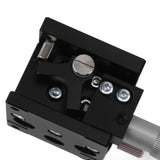 Manual Linear Stage Aluminum Alloy Z Axes Slide Table 19.6N Bearing for Alignment Positioning