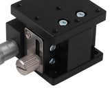 Manual Linear Stage Aluminum Alloy Z Axes Slide Table 19.6N Bearing for Alignment Positioning