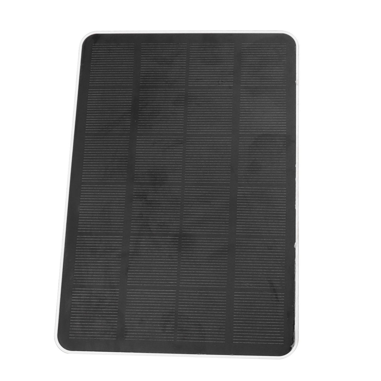 4W 5V Solar Panel for Wireless Outdoor Security Camera IP65 Waterproof Solar Charging Panel with Adjustable Bracket White