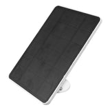 4W 5V Solar Panel for Wireless Outdoor Security Camera IP65 Waterproof Solar Charging Panel with Adjustable Bracket White