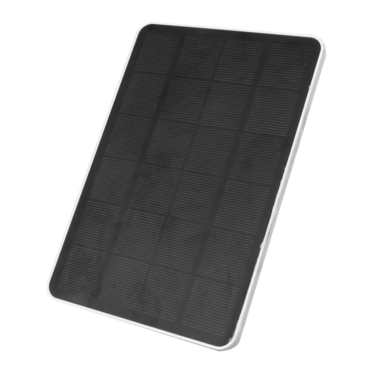 4W 5V Solar Panel for Wireless Outdoor Security Camera IP65 Waterproof Solar Charging Panel with Adjustable Bracket White