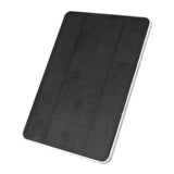 4W 5V Solar Panel for Wireless Outdoor Security Camera IP65 Waterproof Solar Charging Panel with Adjustable Bracket White - 45-Degree Angle
