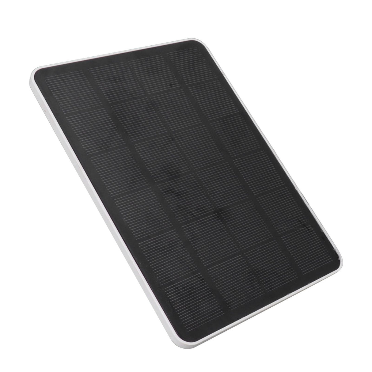 4W 5V Solar Panel for Wireless Outdoor Security Camera IP65 Waterproof Solar Charging Panel with Adjustable Bracket White