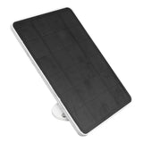 4W 5V Solar Panel for Wireless Outdoor Security Camera IP65 Waterproof Solar Charging Panel with Adjustable Bracket White
