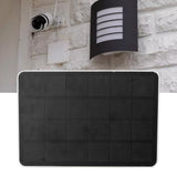 4W 5V Solar Panel for Wireless Outdoor Security Camera IP65 Waterproof Solar Charging Panel with Adjustable Bracket White