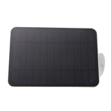 4W 5V Solar Panel for Arlo for Ring for Blink Security Camera IP65 Waterproof Solar Charger with 360 Degree Adjustable Bracket White