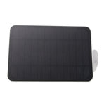 4W 5V Solar Panel for Arlo for Ring for Blink Security Camera IP65 Waterproof Solar Charger with 360 Degree Adjustable Bracket White