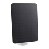 4W 5V Solar Panel for Arlo for Ring for Blink Security Camera IP65 Waterproof Solar Charger with 360 Degree Adjustable Bracket White