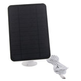 4W 5V Solar Panel for Arlo for Ring for Blink Security Camera IP65 Waterproof Solar Charger with 360 Degree Adjustable Bracket White - Extra Image