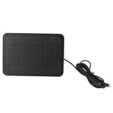 4W 5V Solar Panel for Arlo for Ring for Blink Security Camera IP65 Waterproof Solar Charger with 360 Degree Adjustable Bracket Black - Extra Image