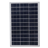 25W Solar Panel High Conversion Efficiency Waterproof Sturdy Durable Portable For Cars Ships Aircraft