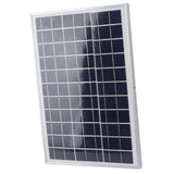 25W Solar Panel High Conversion Efficiency Waterproof Sturdy Durable Portable For Cars Ships Aircraft