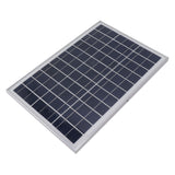 25W Solar Panel High Conversion Efficiency Waterproof Sturdy Durable Portable For Cars Ships Aircraft - 45-Degree Angle